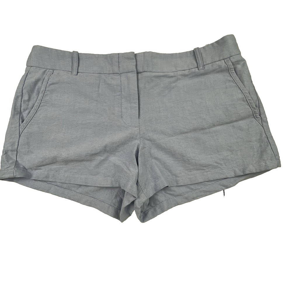 J. Crew Shorts Women's Size 10 Oxford Cloth Comfort Chino Shorts 3" Inseam